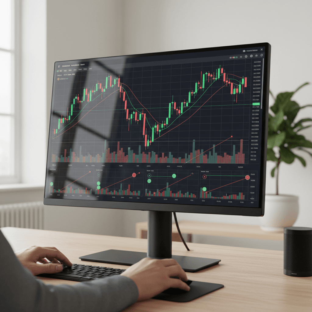 Trading dashboard with liquidity metrics