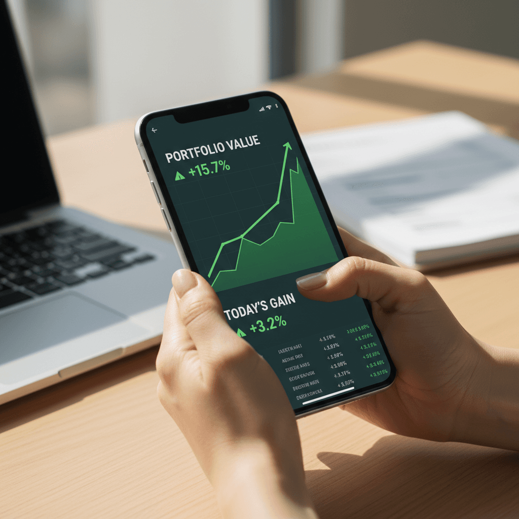 Market growth trajectory visualization