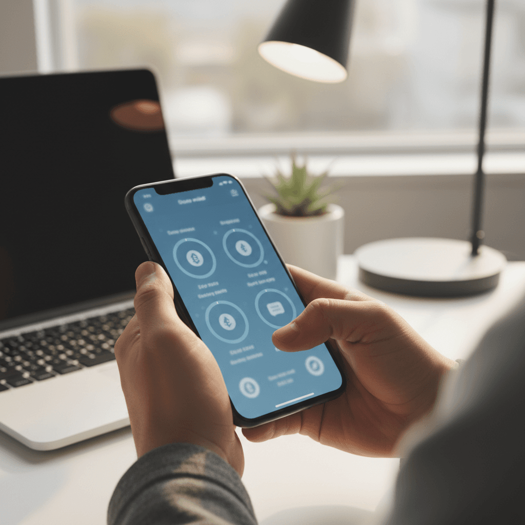 Staking rewards accumulating over time