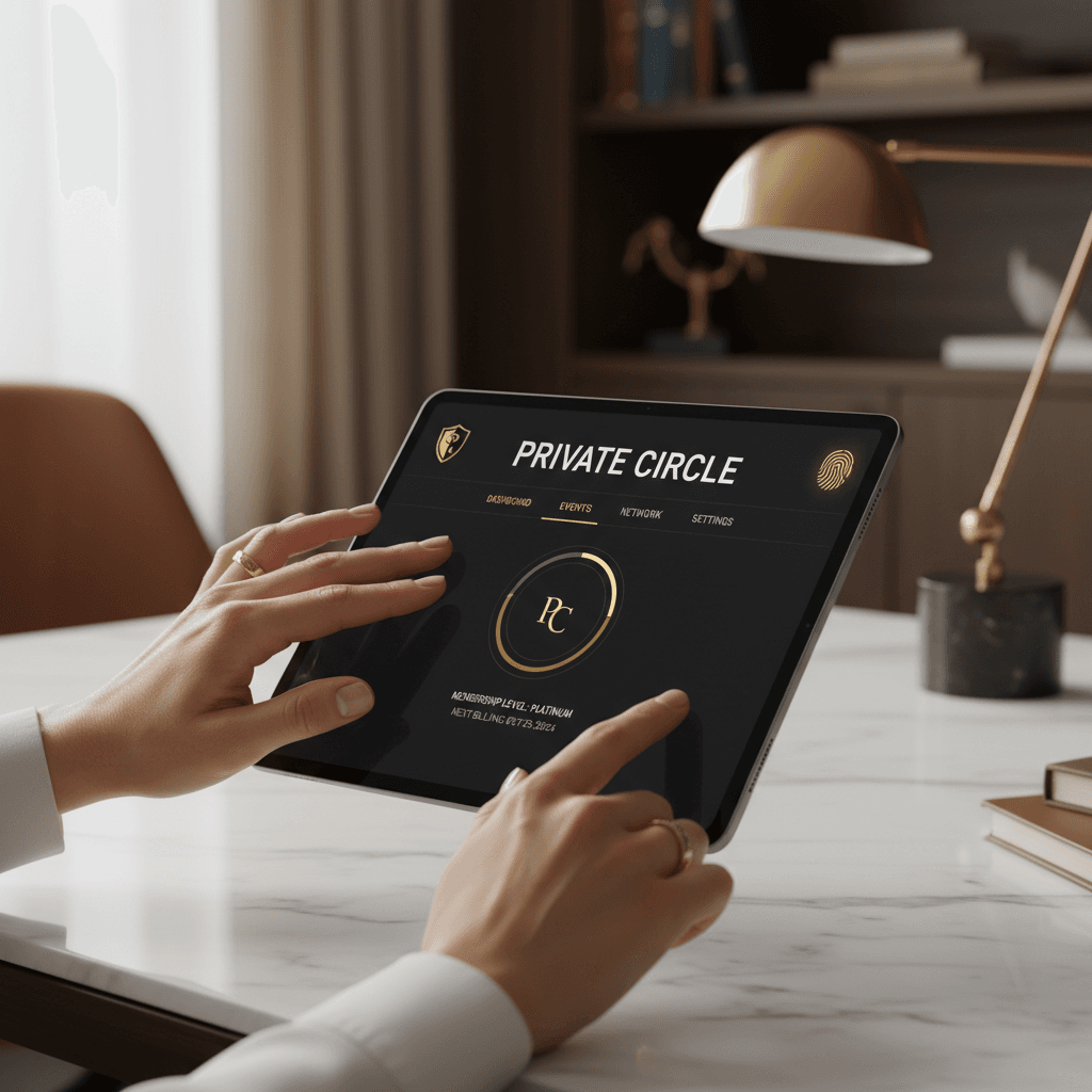 Exclusive platform access interface